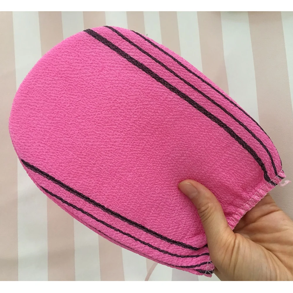 

3 шт. отшелушивающих перчаток, двусторонние, из высококачественной ткани, для душа, ухода за кожей тела, для взрослых