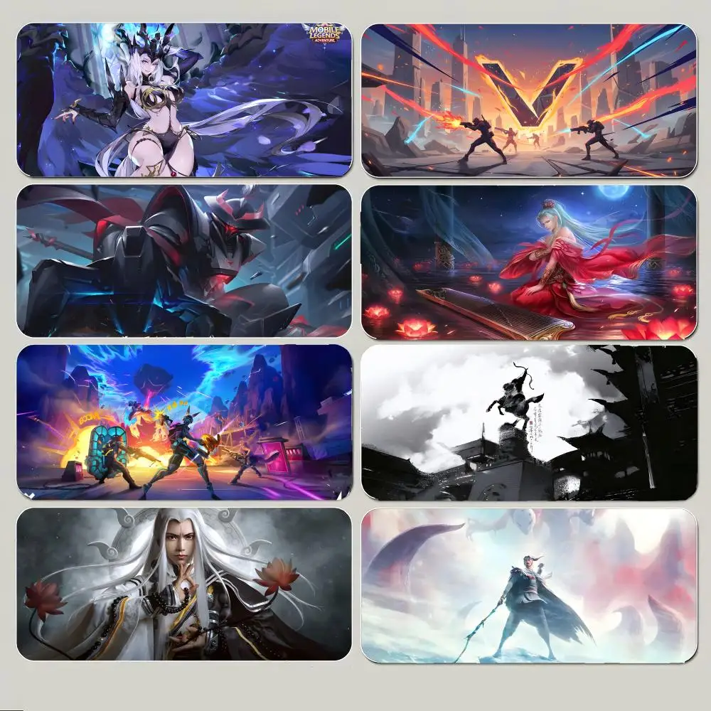 Beautiful Epic Game J-JX3 Mouse Pad Large Gaming Mousepad with Thick Stitched Edge Non-Slip Desk Mat
