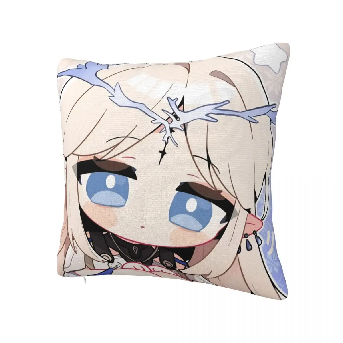Pillow Cover Cute Q Version Wuthering Waves Rinascita Phoebe Zani Graphic Cushion Cover Cute Home Decor Pillowcases