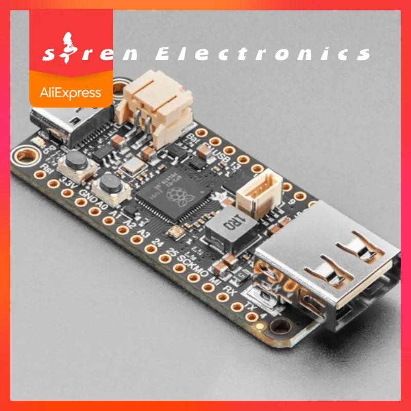 5723 ARM Adafruit Feather RP2040 avec hôte USB type A