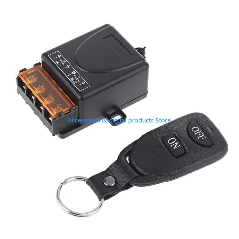 77JD RF433Mhz العالمي لاسلكي للتحكم عن بعد التبديل 9-85 فولت التتابع وحدة الاستقبال RF الارسال لبوابة فتحت باب المرآب #5