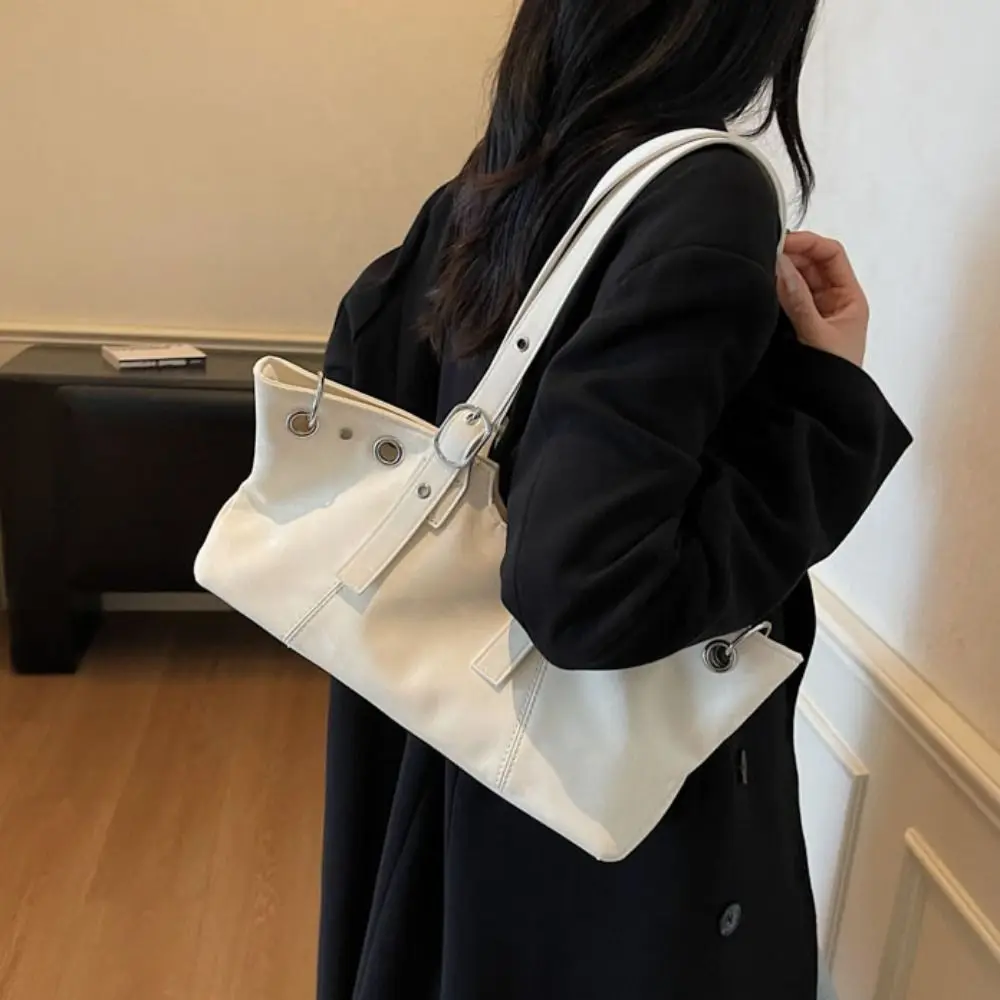 韓国風マットPUトートバッグ トートバッグ PUレザー 大容量ハンドバッグ ボヘミアンスタイル 大容量脇の下バッグ 女の子向け