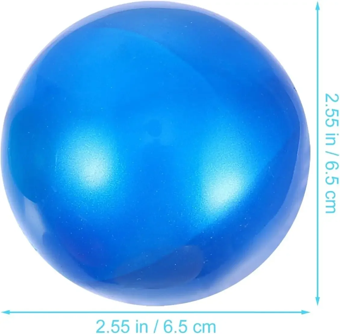 Bola portátil da fricção do relógio para a ferramenta profissional do reparo, bola aberta, azul, durável, borracha, seguro, seguro, diâmetro de 7cm