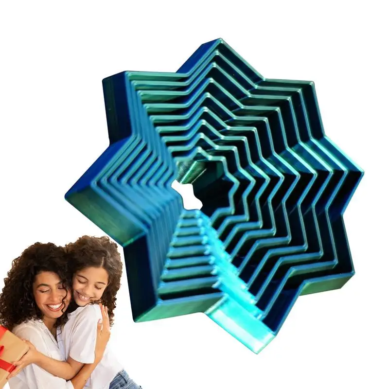 

3D Printed Toys Sensory Rotating Ball Toy Relaxing Toy With Cascading Structure For Kids Tech Enthusiasts And Engineering