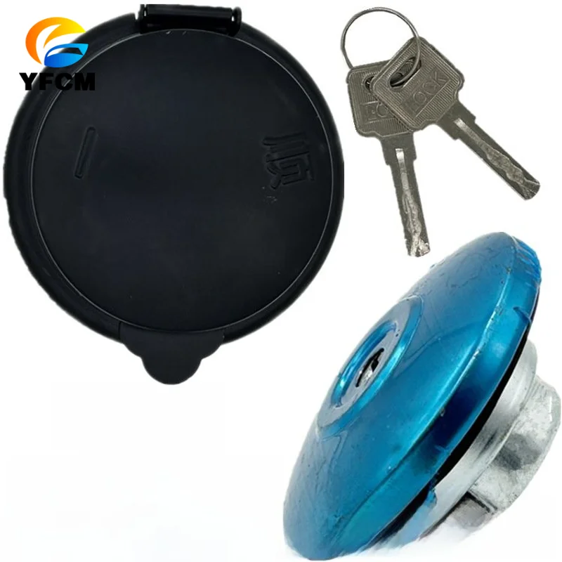 1pcs Excavator Parts Fuel Tank Cap for Delong Auman Shacman HOWO Dongfeng Aolong FAW Jiefang 151 Tianjin Steyr JAC Gelifa