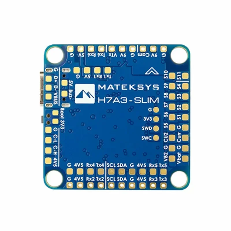 Controlador de vôo MATEKSYS Matek H743-SLIM V3 integrado sem sensor de corrente para avião drone de corrida RC