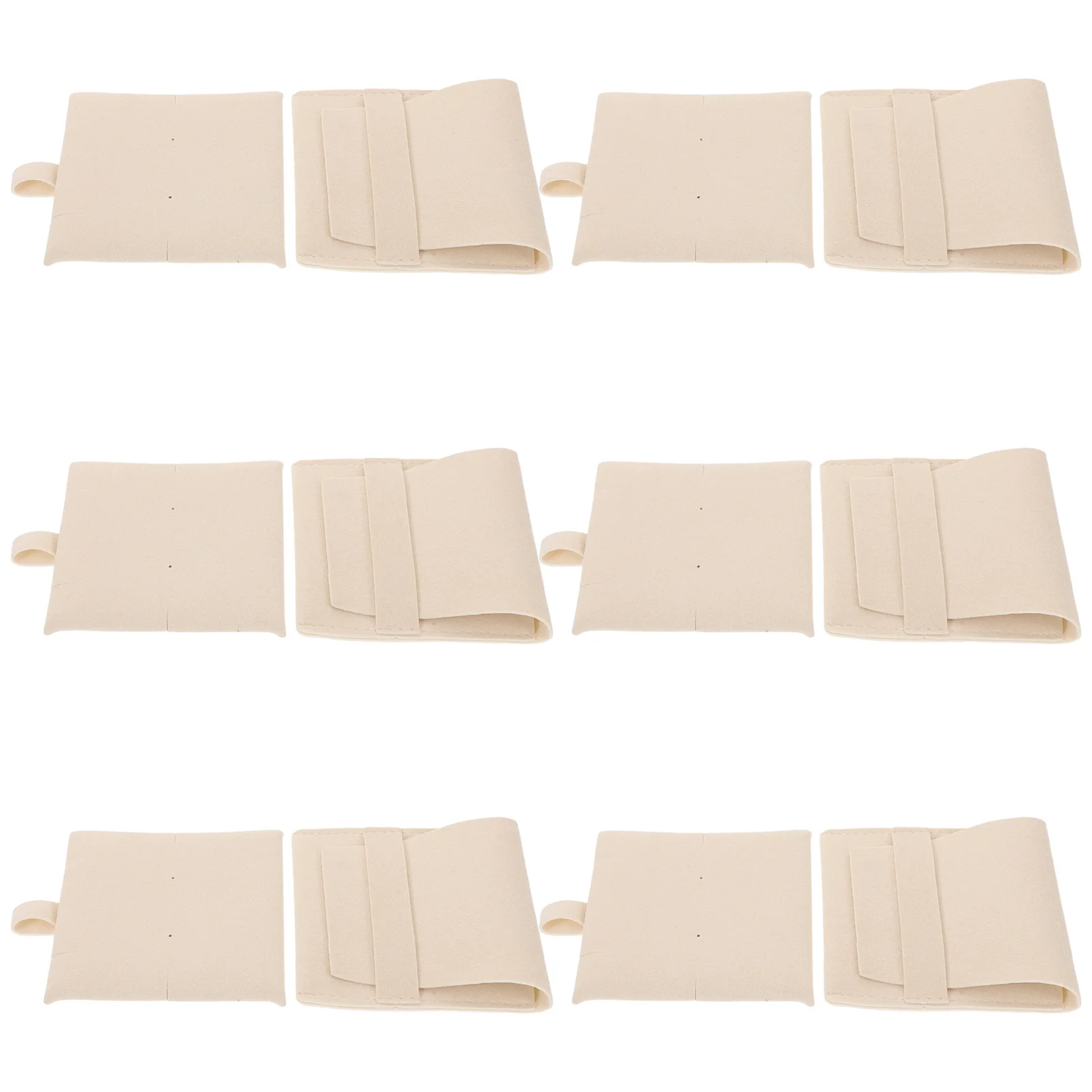 

Набор из 6 пылезащитных мешочков для ювелирных изделий из микрофибры премиум-класса с клапаном для хранения ожерелий, кулонов, серег в путешествиях