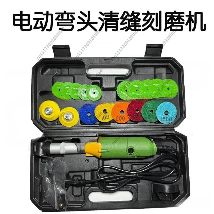 Right-Angle Electric Die Grinder | Multi-Purpose Polisher & Engraver for Tile Cleaning, Polishing & Carving
