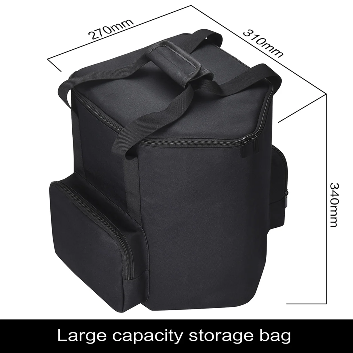 

2025+ Audio Storage Bag, Double Zipper, Anti-Fall, Large-Capacity Carrying Bag, Anti-Scratch Shoulder Bag for S1 Pro