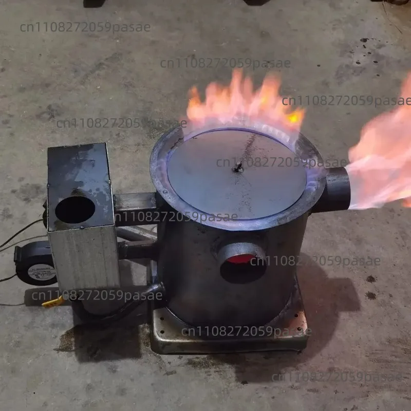 

Новая усовершенствованная горелка для отработанного моторного масла: Термофен для отопления, приготовления пищи и обогрева теплиц