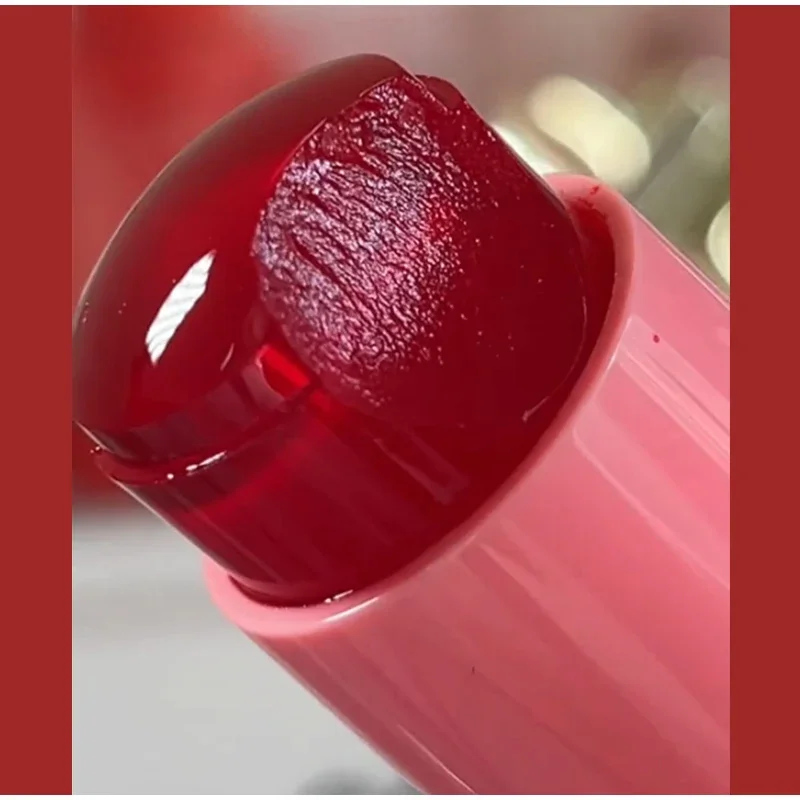 3-in-1 Milch gelee Tönung Gesichts Rouge Zauberstab befeuchtet lang anhaltende matte Rouge Wange Kontur Lippenstift Aufkleber Schönheit Make-up