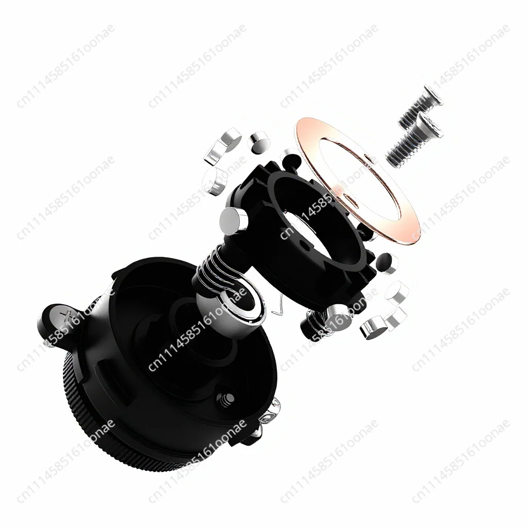 Water drop wheel Ultra light long throw Hailuya fishing boat Raft fishing Pan-use anti-fried line fishing wheel