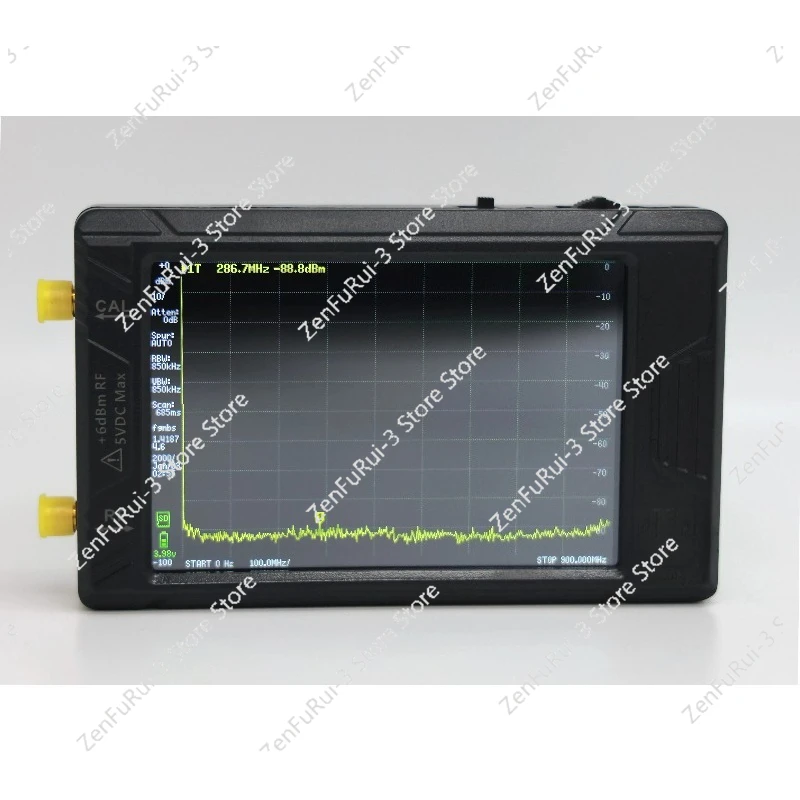 TinySA ULTRA PLUS ZS-406 Hand Held Tiny Spectrum Analyzer 900MHz-5.4GHz 4 Inch Display Battery 5000mAh