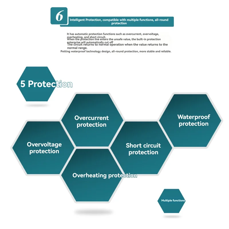 

A040-Universal 8V-40V To 12V Voltage Regulator 6A DC Power Converter Power Module Automatic Boost / Reduce Power Regulator