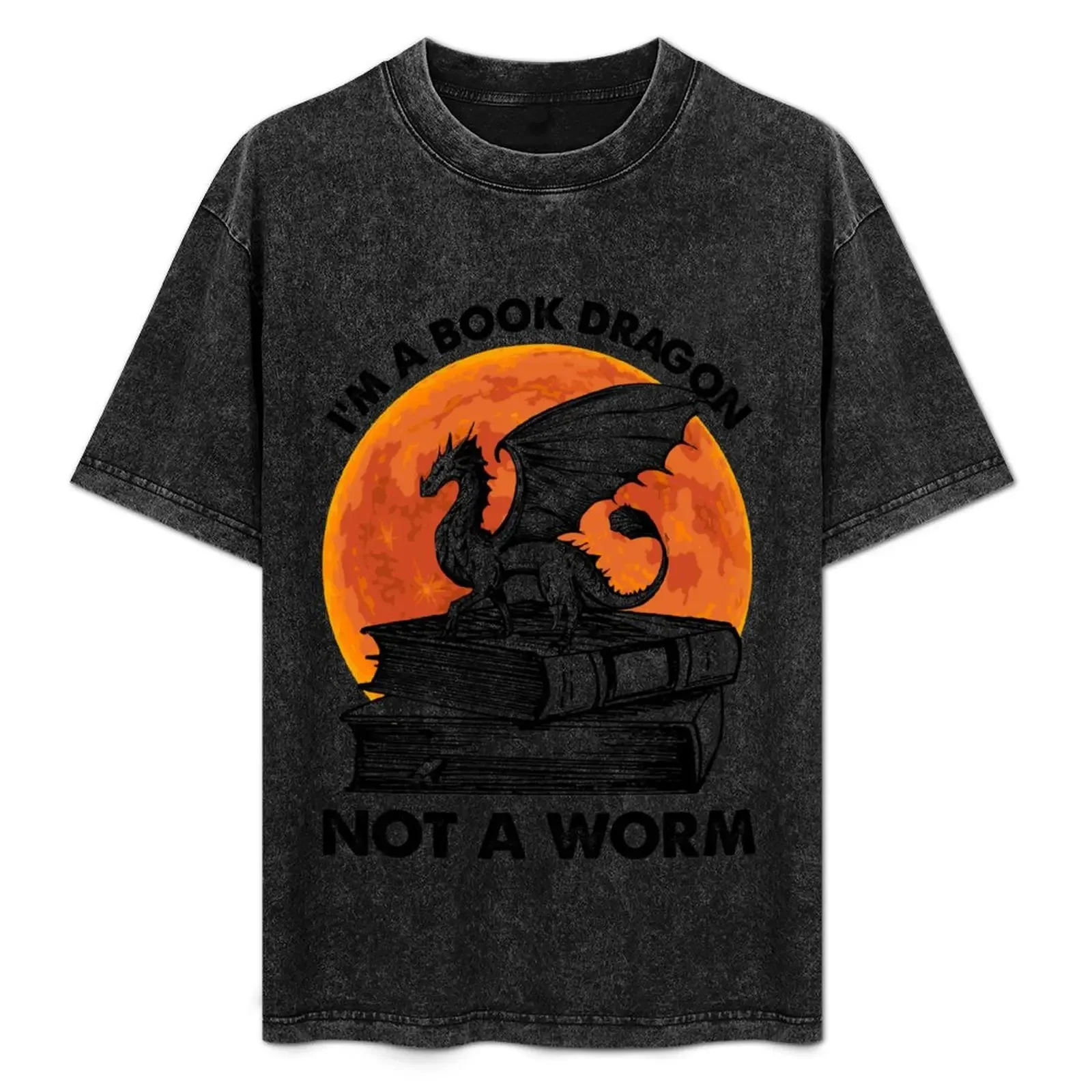 

I'm A Book Dragon Not A Worm T-Shirt for a boy football t shirt valentines clothes oversized t shirt men