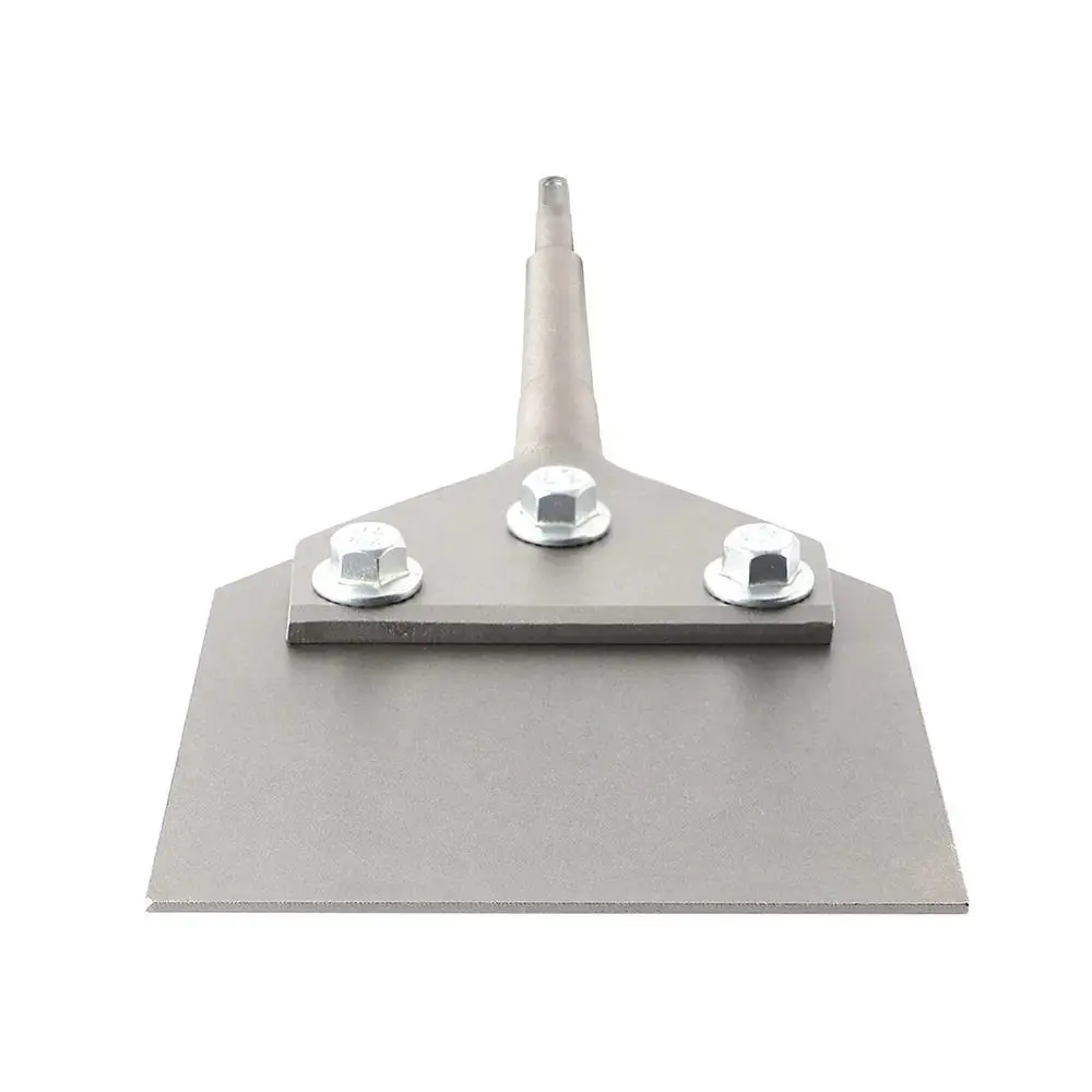 

Прочный 4-дюймовый скребок для пола из легированной стали, для удаления плитки и краски, с круглым серебристым хвостовиком, запчасти для перфораторов