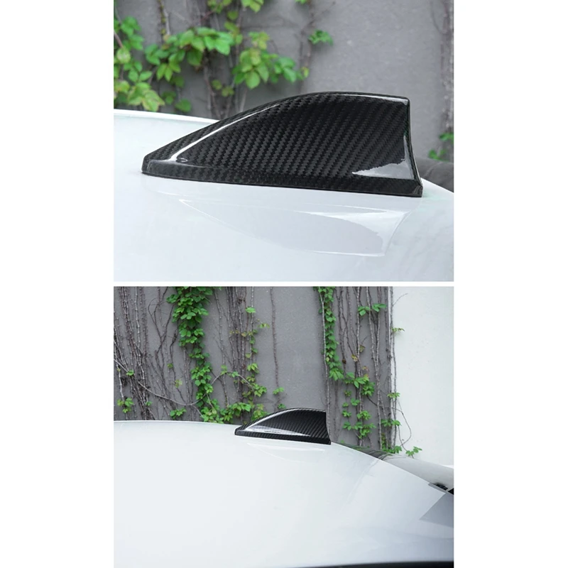 Antenna Cover Shark Fin For Subaru BRZ Toyota GR86 2021-2023 Real Carbon Fiber Sticker Cover Interior Trim