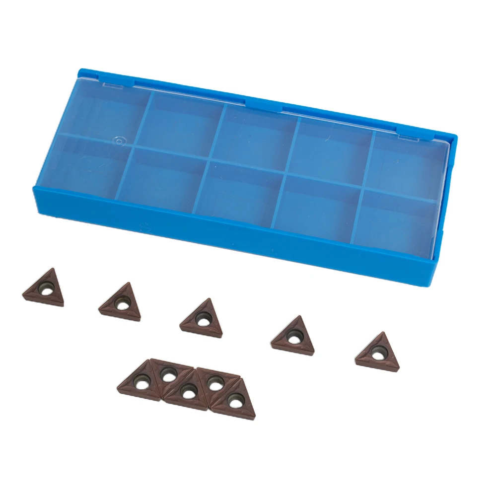 

TCMT110204 VP15TF Твердосплавные вставки TCMT21.51 Резак с ЧПУ для токарного станка по стали, инструмент для обработки треугольной токарной обработки, 10 шт.