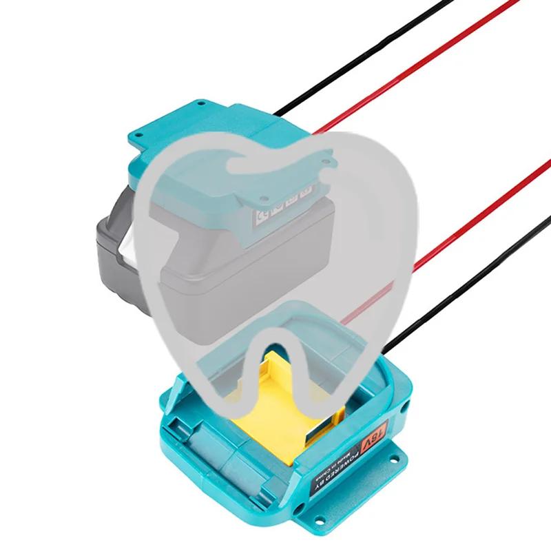 Battery Adapter Converter For 18V Li-Ion Battery Power Battery Converter BL1860 Outlet DIY Converter