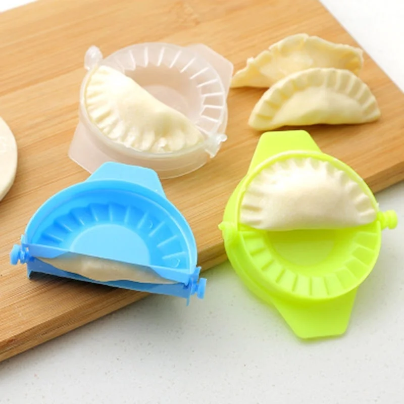 3PCS/ 1PC Dumpling Maker Device New Kitchen Tools Dumpling Jiaozi Maker Device Easy DIY New Year Food Mould Kitchen Appliances