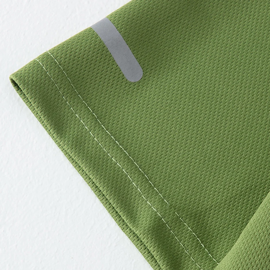 2/4/6-teiliges Four Seasons Herren-T-Shirt in einfarbiger Farbe mit Rundhalsausschnitt und kurzen Ärmeln und bedruckten Bündchen, Jugend-Sport- und Freizeitmode-T-Shirt – Detail 22