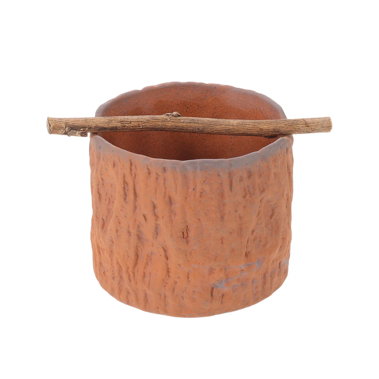 Retro Ceramic Tree Stump Incense Burner Dish Vintage Coil Cone Stick Incense Holder Tray Ash Catcher for Office