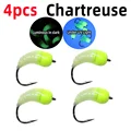 4pcs Chartreuse