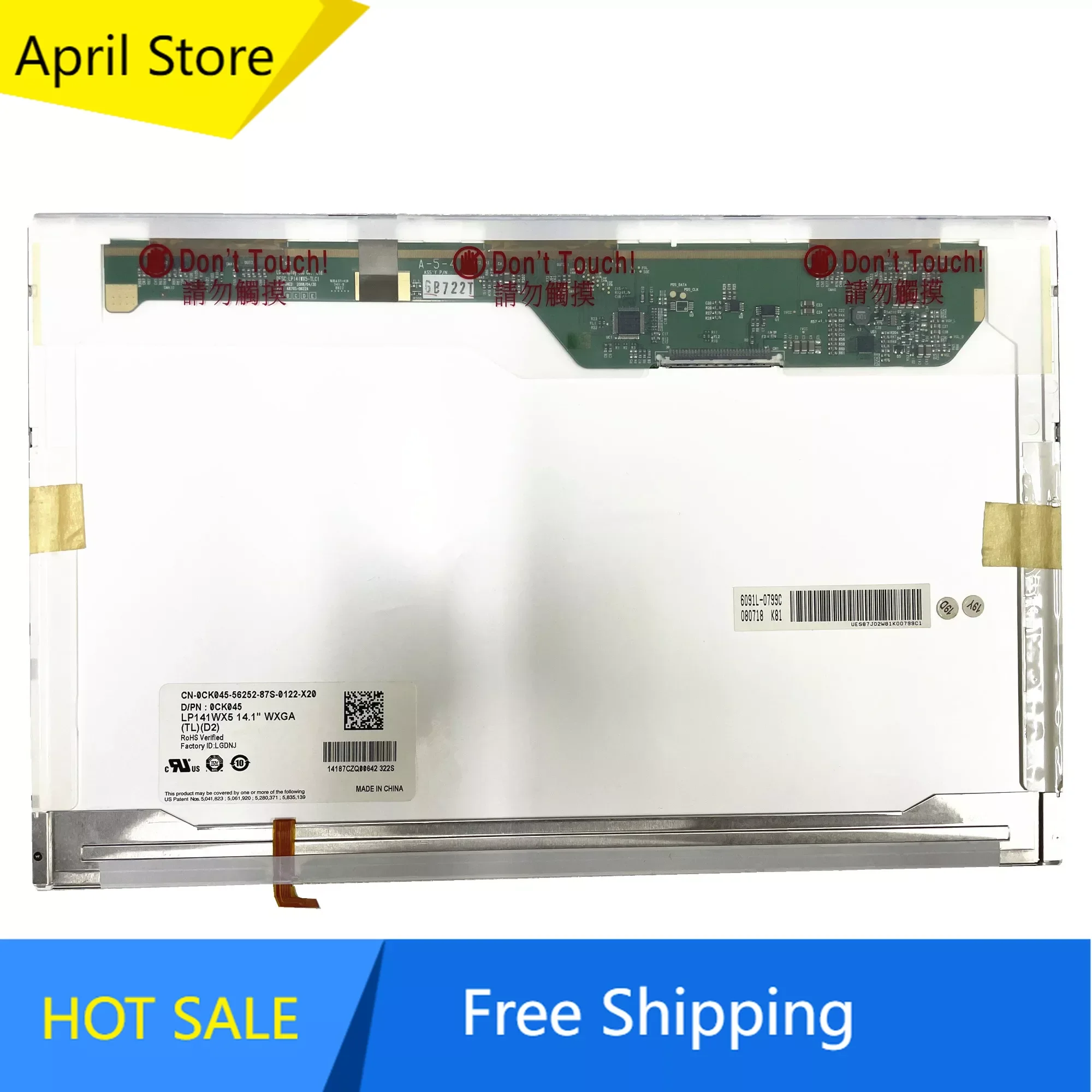 

LP141WX5-TLD2 LP141WX5 TLD2 14.1'' Laptop LCD Screen Display Panel 1280*800 LVDS 30 Pins