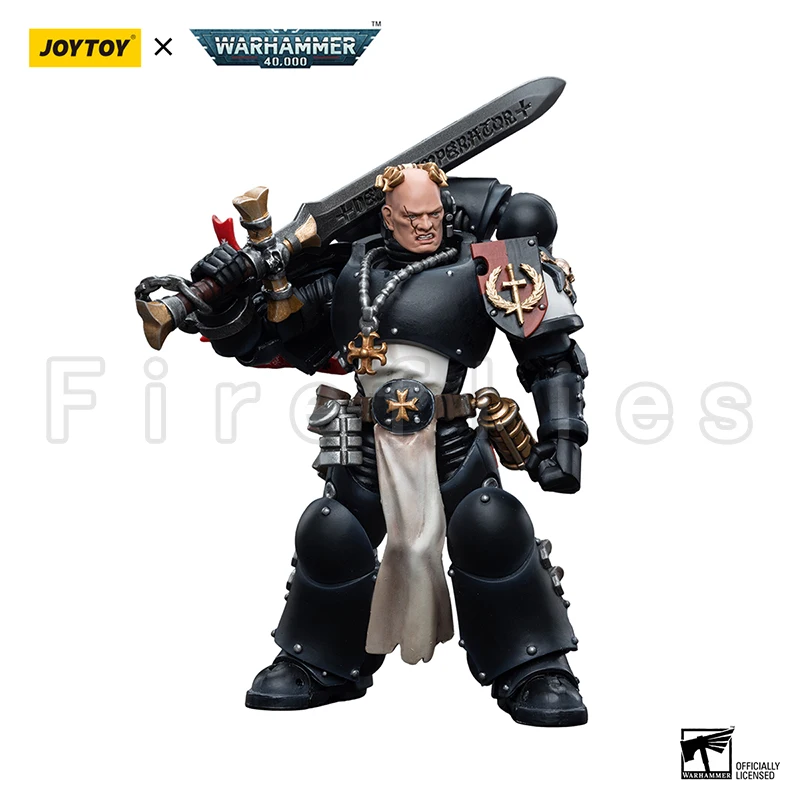 1/18 JOYTOY Action Figure 40K Black Templars Emperor's Champion Bayard's Revenge Anime Model Toy