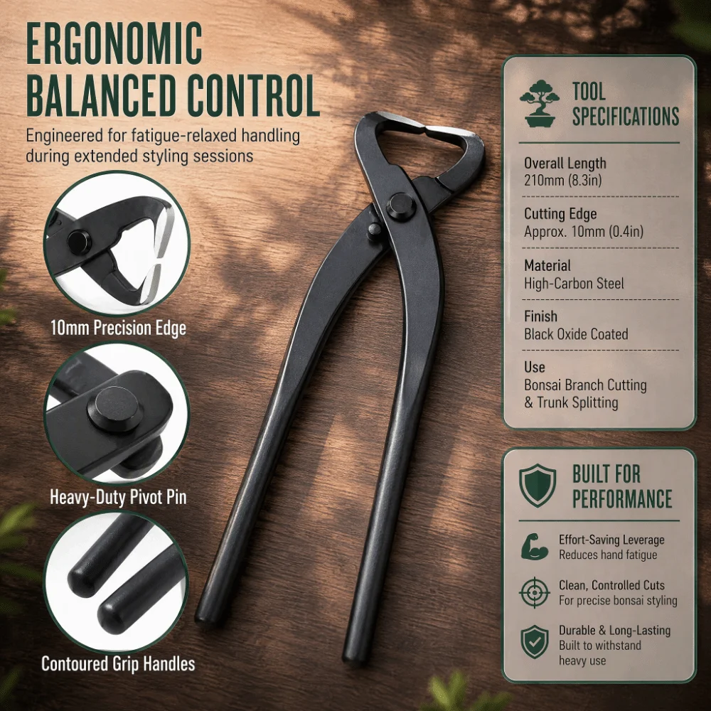 Cortador de troncos de bonsái - Bonsai Garden Knife reseña y precio