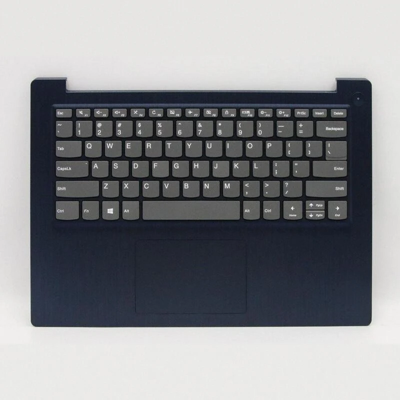 

f 5CB0X56644 Для Lenovo ideapad 3-14IIL05 3-14ARE05: Панель для рук (пальмрест) с американской клавиатурой и рамкой (Bezel)