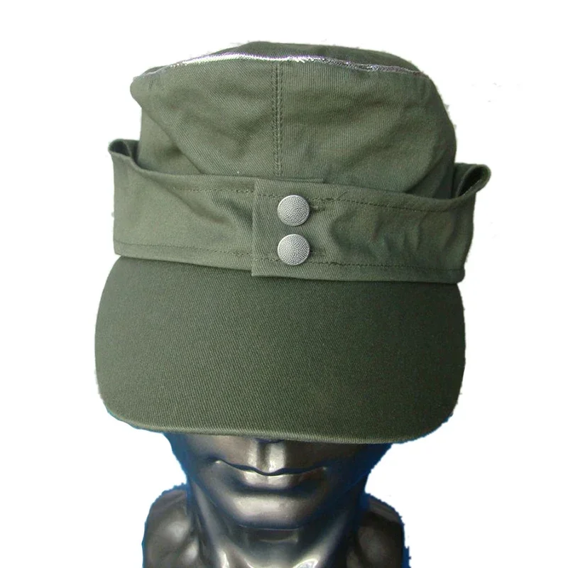 GERMAN COTTON HAT WH M43 OFFICER SUMMER PANZER FIELD CAP