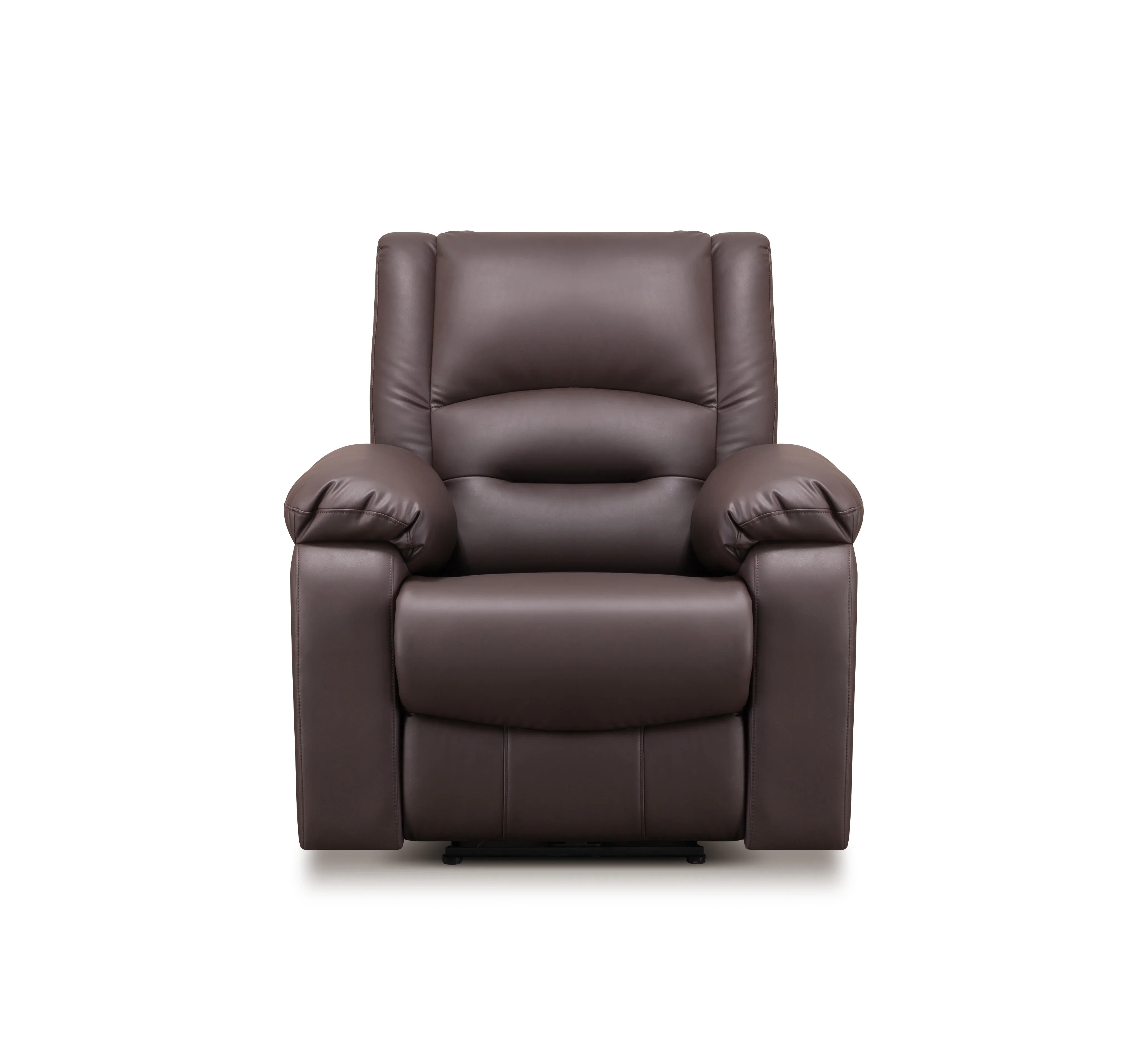 Luxury Modern Living Room Multi-functional Electric or Manual Recliner Leather Sofa
