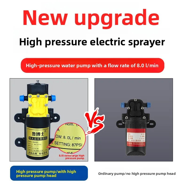 Electric Backpack Sprayer Mixing Function High Pressure Rechargeable Agricultural Fertilizer Sprayer Mist Sprayer Electric