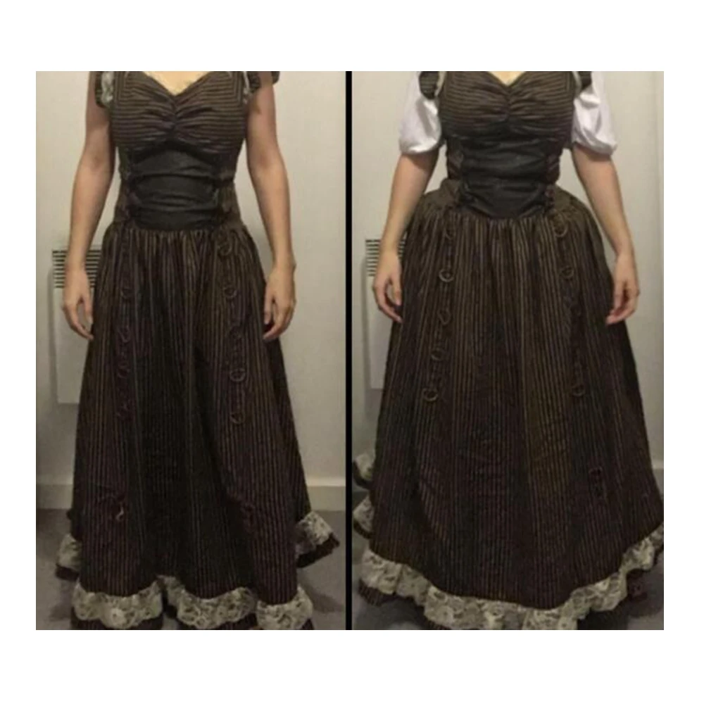 Elizabethan Bum Roll White Pad Hanover Bustle Crinoline Pannier Underskirt Petticoat