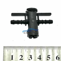 Common Rail Diesel Piezo Injector Oil Return Pipe Joint Two Way Three Way T/L Type Tube Connector for Siemens Audi Land Rover VW