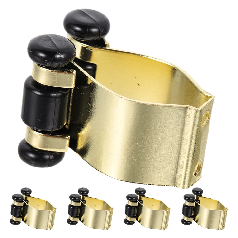

5pcs Rod Holder Clips Multifunctional Metal Pool Cue Fishing Pole Clamp Adjustable Wall Garage Boat Storage Rack Durable