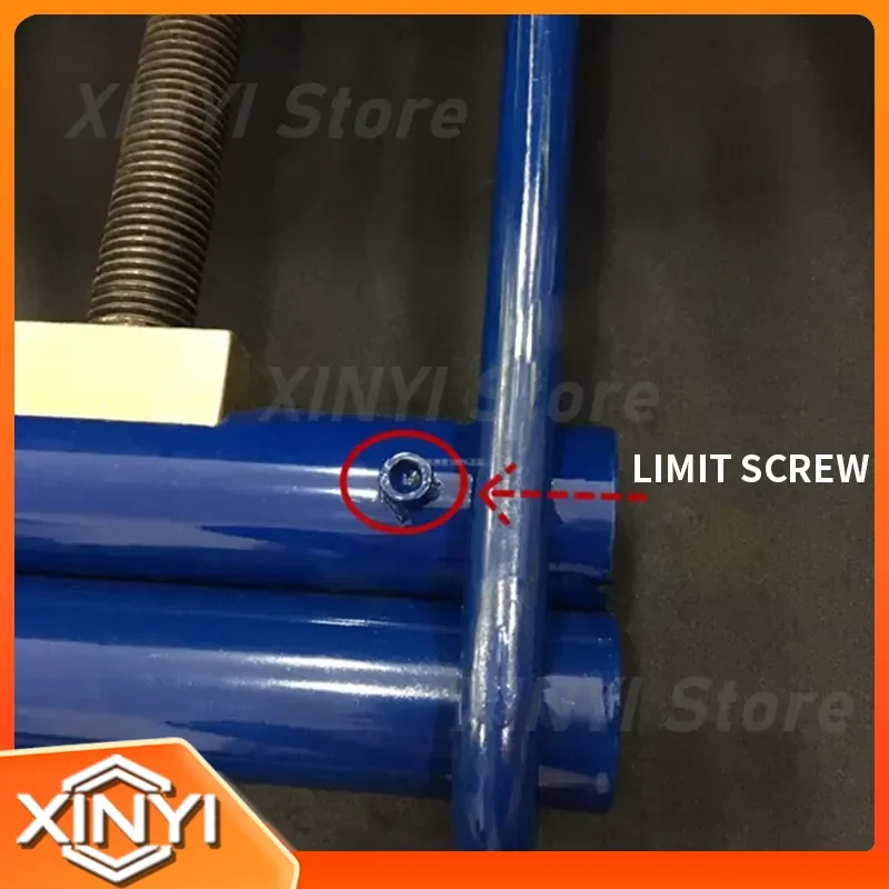 PE pipe air stop clamp, tap water pipe cut-off stop valve, gas pipeline flattening cut-off clamp, pipeline installation and