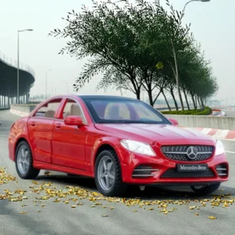 

Diecast 1/32 Benz C260L Alloy Car Model Metal Toy Vehicles Miniature Voiture Children Boy Car Toy Birthday Gift Home Decor