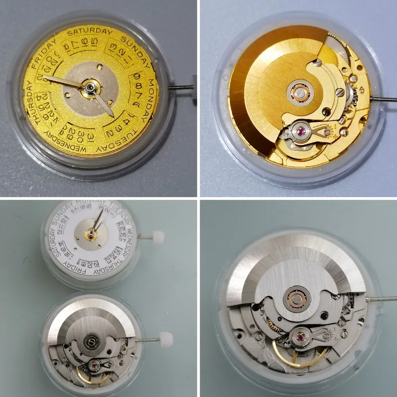 

Watch movement for Tianjin Seagull 2834 movement, three-pin, top calendar, white machine, gold machine, original new movement