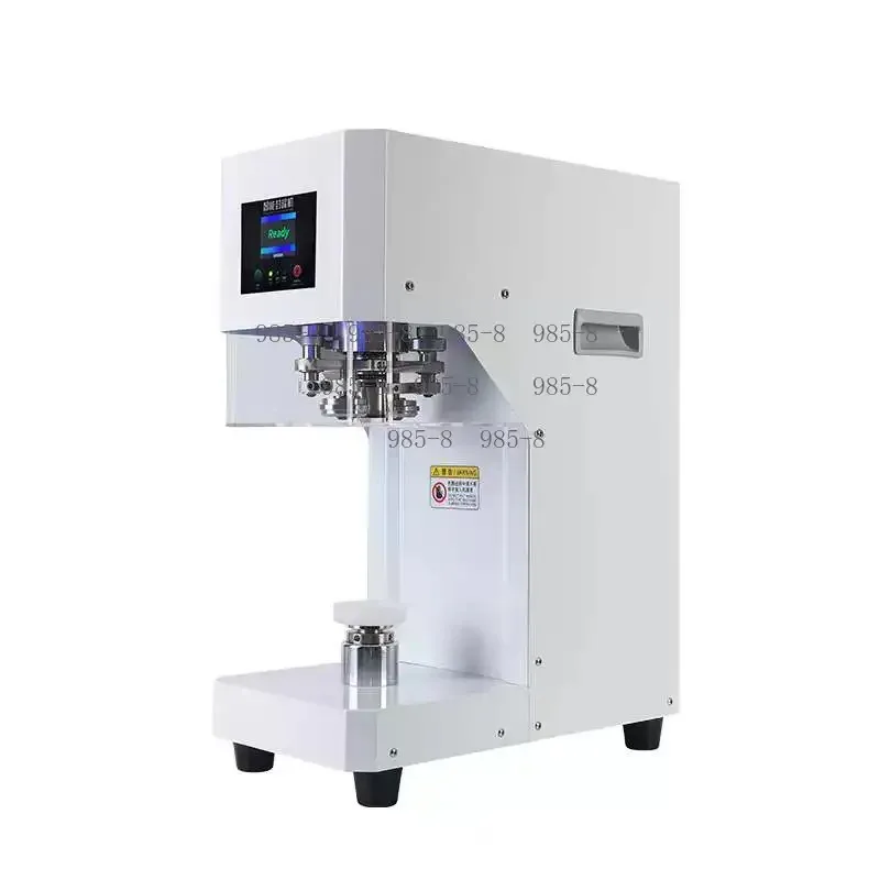 Plastic Manual Tray Sealer Round Bowl Food Can Sealer Automatic Beverage Soda Tin Can Seam Machine