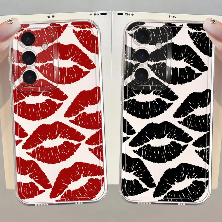 Sexy Red Lips Case …