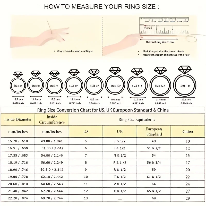 خاتم خطوبة مويسانيتي أنيق من FASIFAN - فضي استرليني 925، مثالي لحفلات الزفاف والمناسبات الخاصة #6