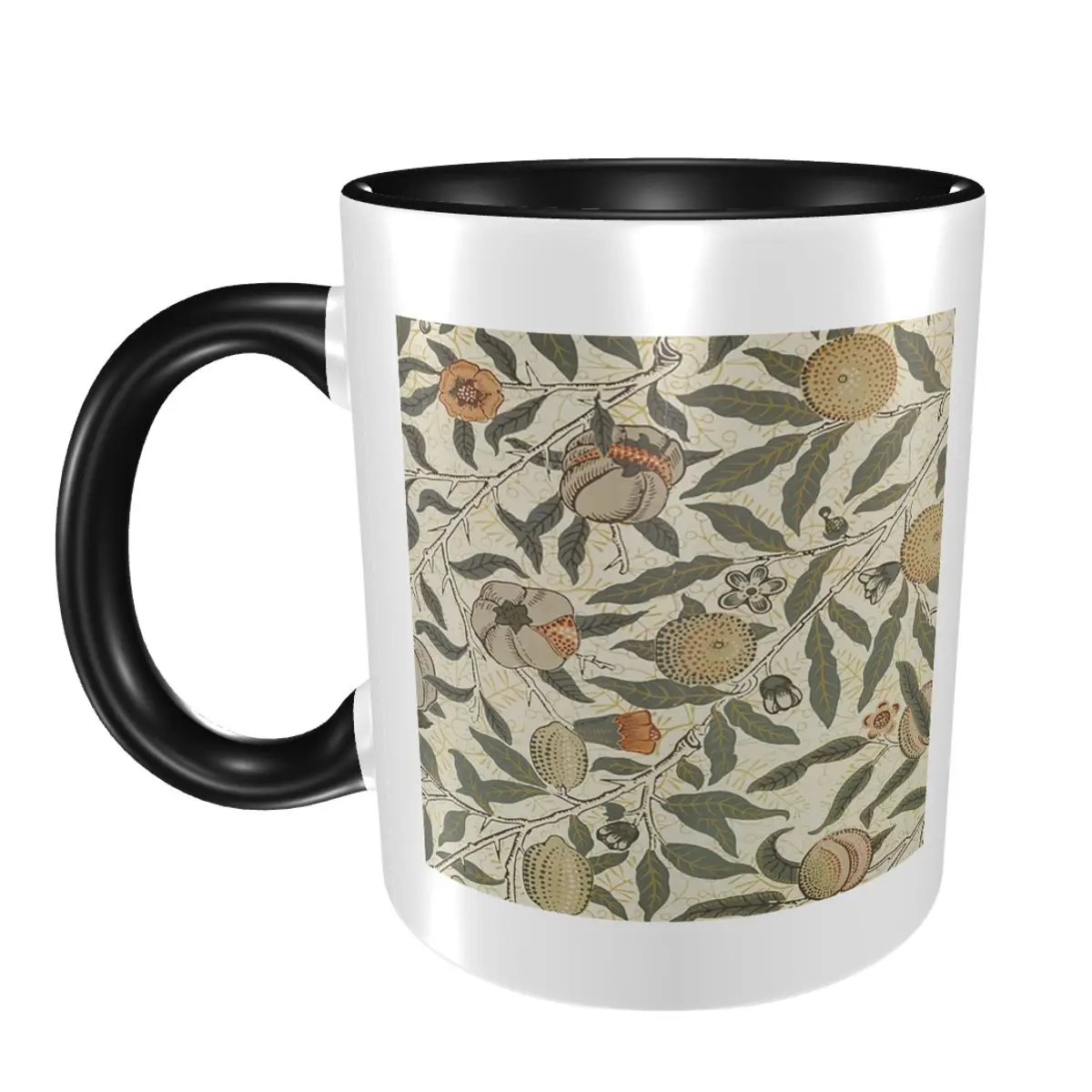 

William Morris Bullerswood Mug Funny Ceramic Coffee Cups Tea Mugs Milk Cup Drinkware Gift for Woman Man