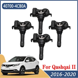 TPMS For Nissan Qashqai II (J11) 2.0L 2016 2017 2018 2019 2020 40700-4CB0A Car Tire Pressure Monitor Sensor 4PCS/Lot 40700-4CB0B
