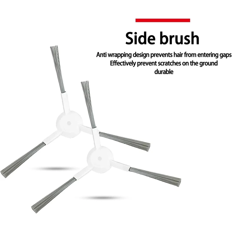 Для Xiaomi S20 Plus S20 + робот-пылесос основная боковая щетка Hepa фильтр швабра ткань запасные части аксессуары