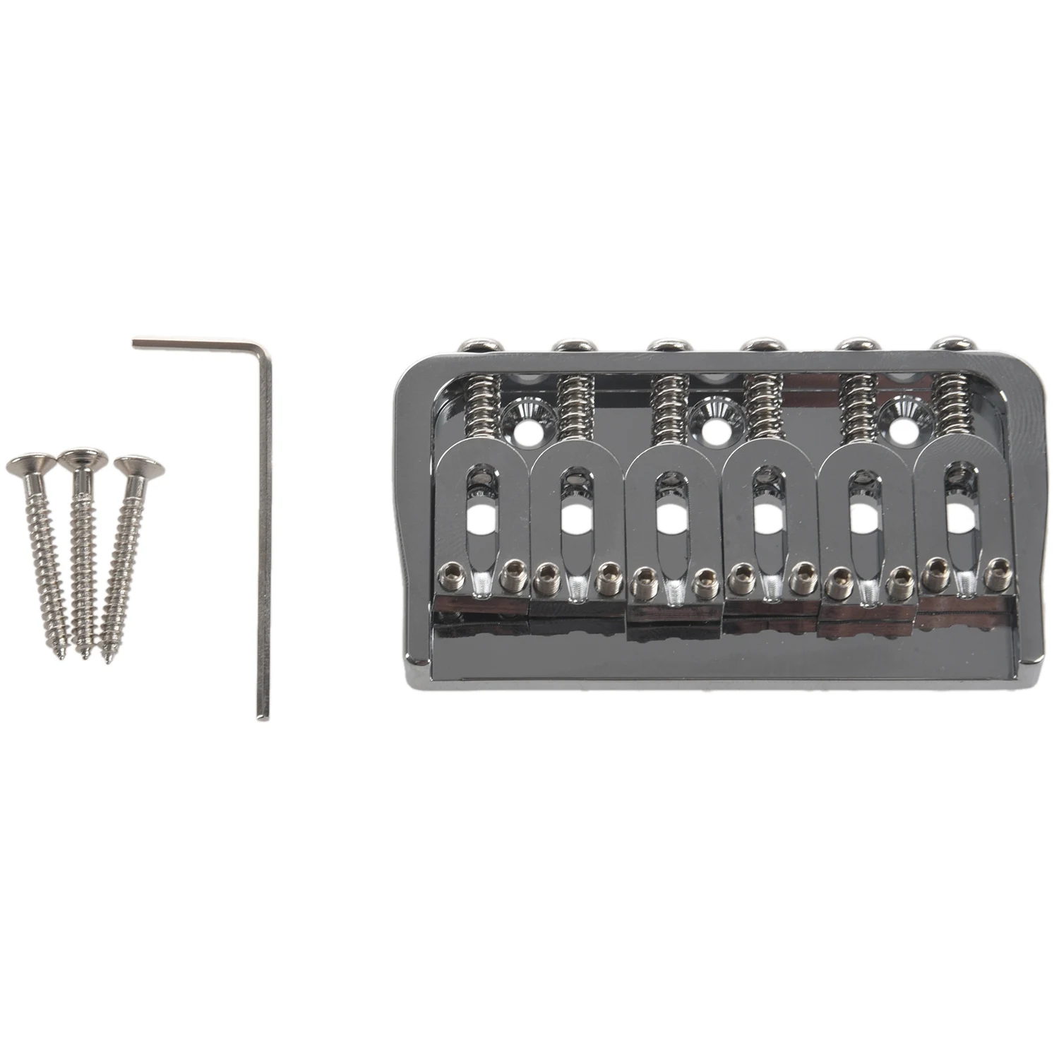 

Седло-бридж для 6-струнной электрогитары/металлический фиксированный бридж