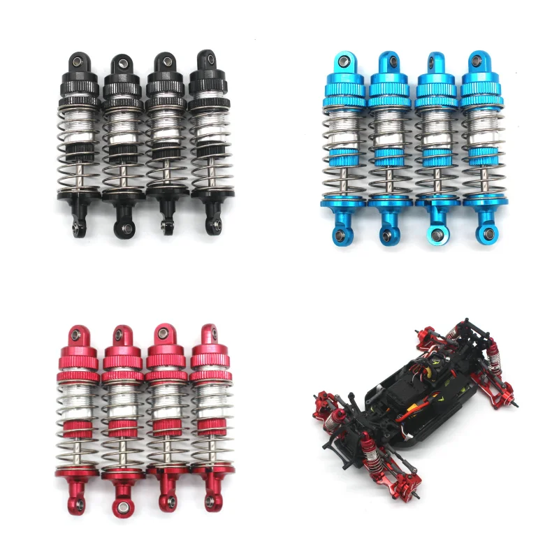 Metal 4PCS front and rear shockproof Gladiator 1/14 ZD Racing MT16 remote control car parts