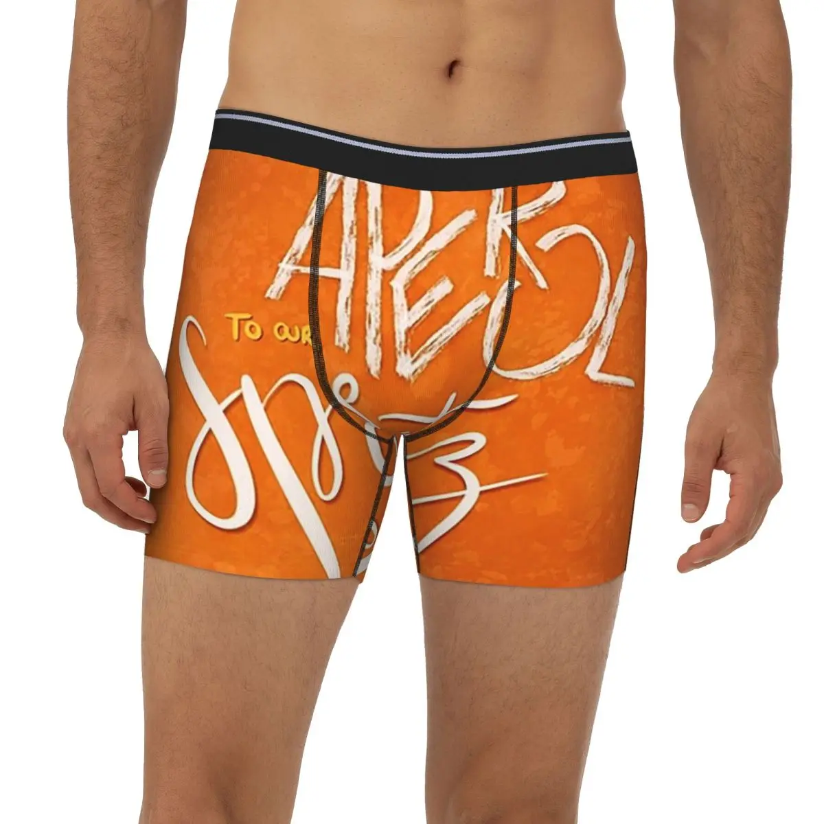 

Aperol Spritz Long Boxer Underpants Short Men's Panties Comfortable Underwear for Homme Man Boyfriend Gifts