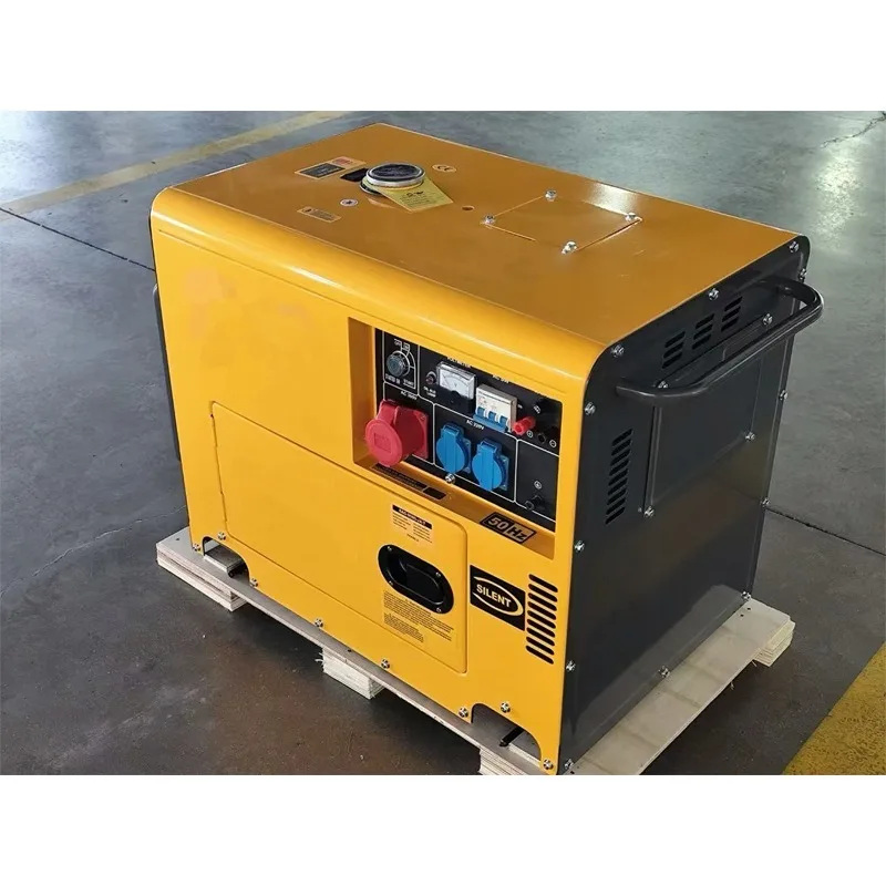 Ultra-quiet 3.5KVA To 22KVA Portable A Generator 5KW Strong Output With 220V Rated Voltage For Households